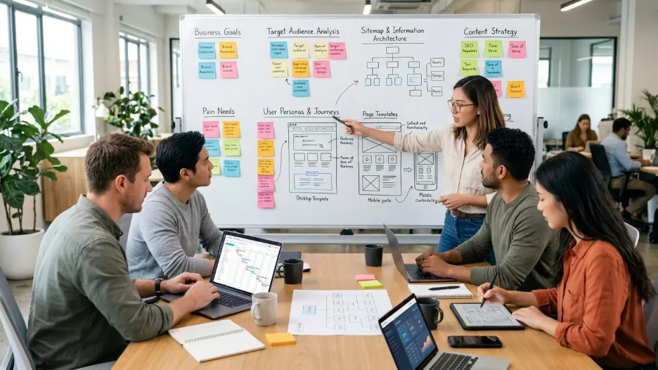 How to Design a Modern Website: web development strategies