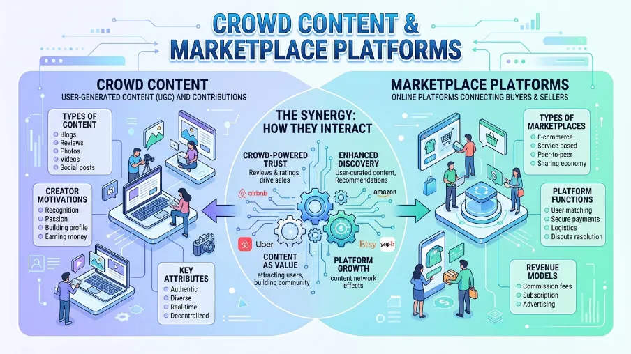 crowd content vs marketplace platforms