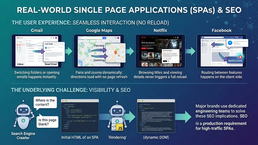 Why Single-Page Apps Struggle With SEO
