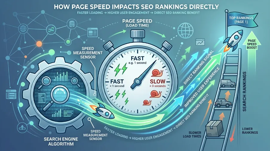 Page Speed Impact on SEO: Traffic, Rankings, and Your Bottom Line Meta