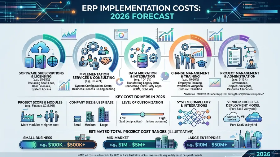 How Much Does ERP Implementation Really Cost in 2026?