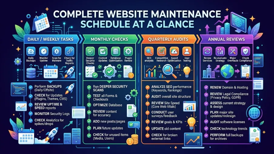 Website Maintenance Checklist for Long-Term Growth