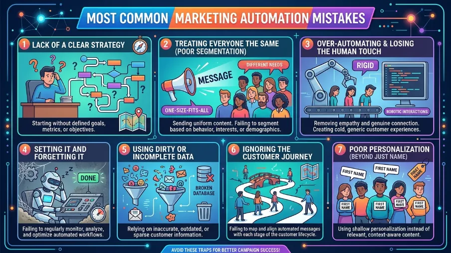 Most Common Marketing Automation Mistakes
