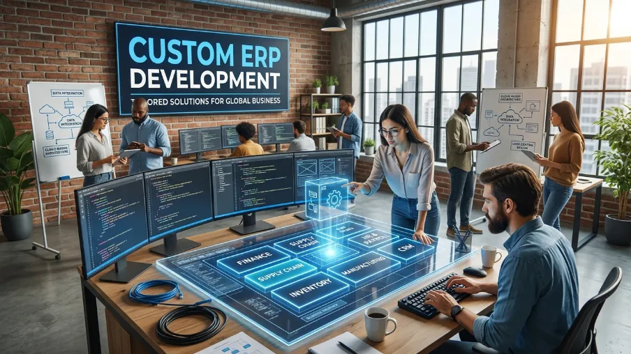 Benefits of Custom ERP Software for Growing Businesses