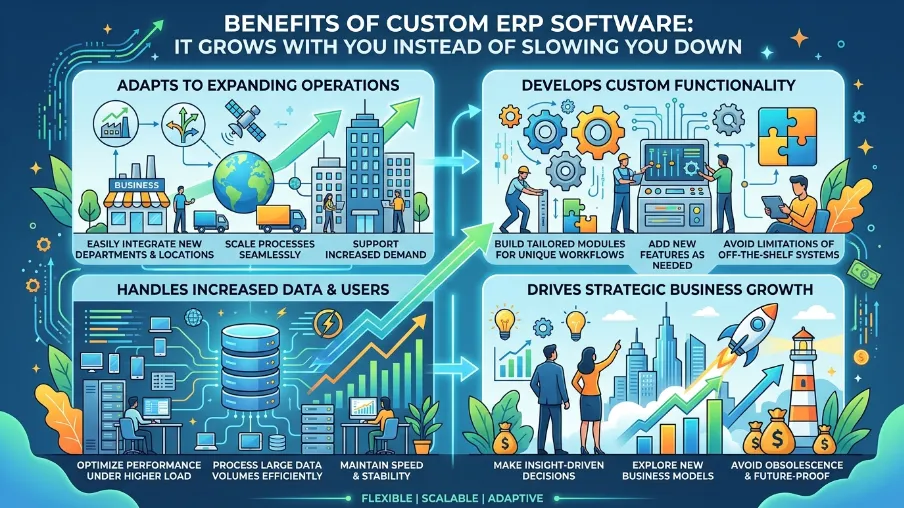 Benefits of Custom ERP Software: The Complete Guide for Business Owners
