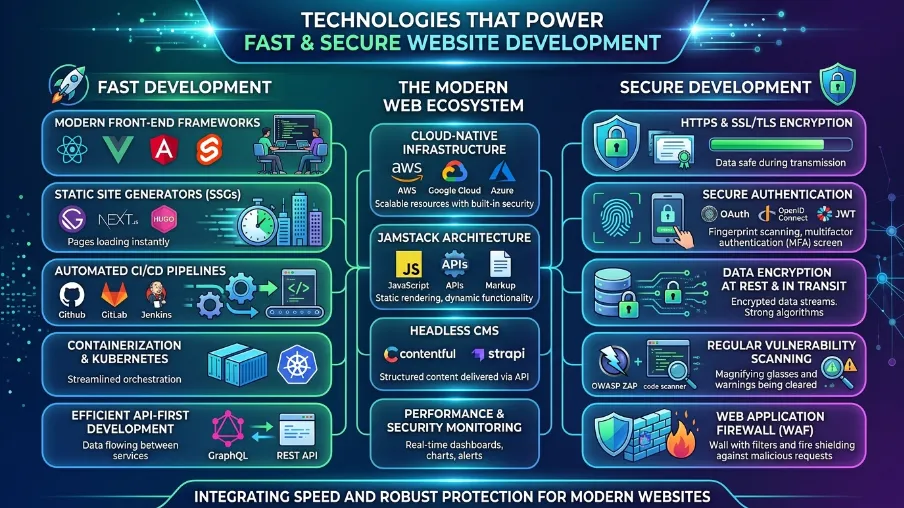 Why Fast and Secure Website Development Solutions Matter More Than Ever