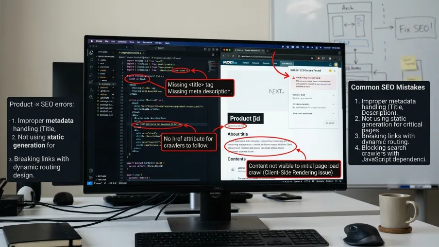 Optimize Next.js for SEO: Avoid These 7 Mistakes 