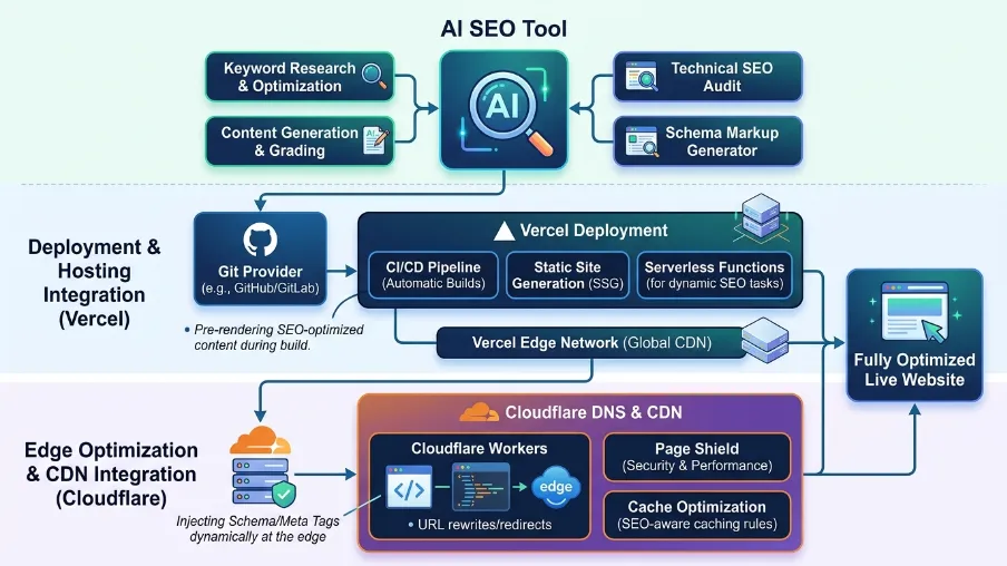 AI SEO Tool for Vercel and Cloudflare Edge Functions