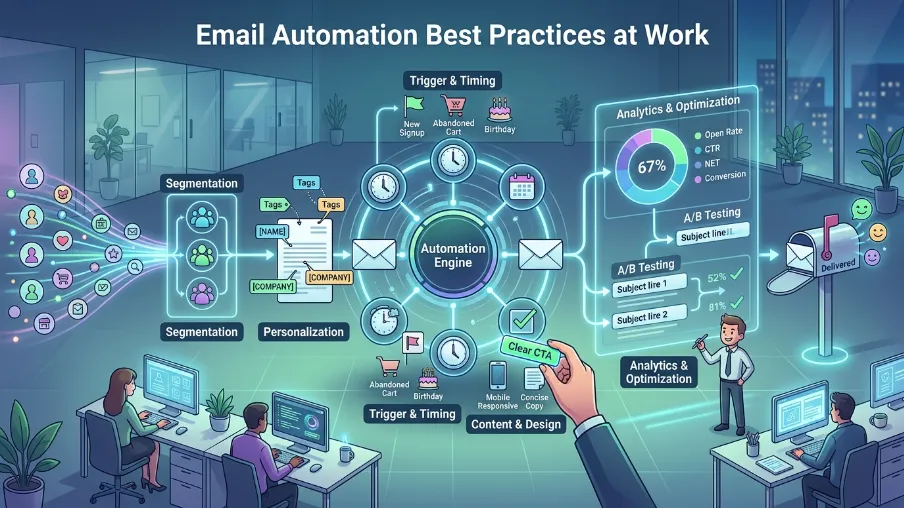 Email Automation Best Practices at Work