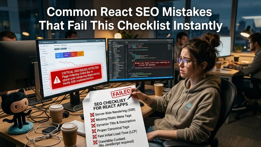 React SEO Checklist for Developers and Marketers
