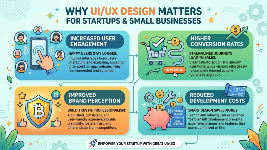 UI/UX Design Importance for Business Growth Explained