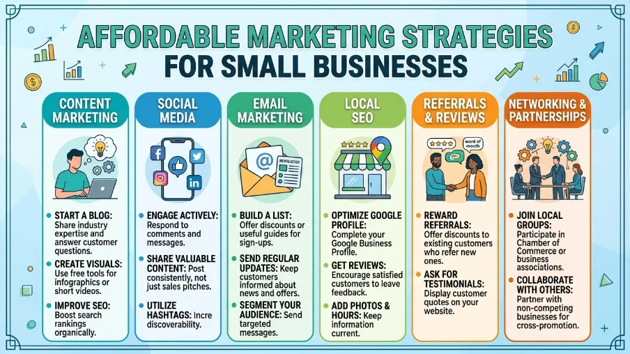 Affordable Marketing Strategies for Small Business in 2026