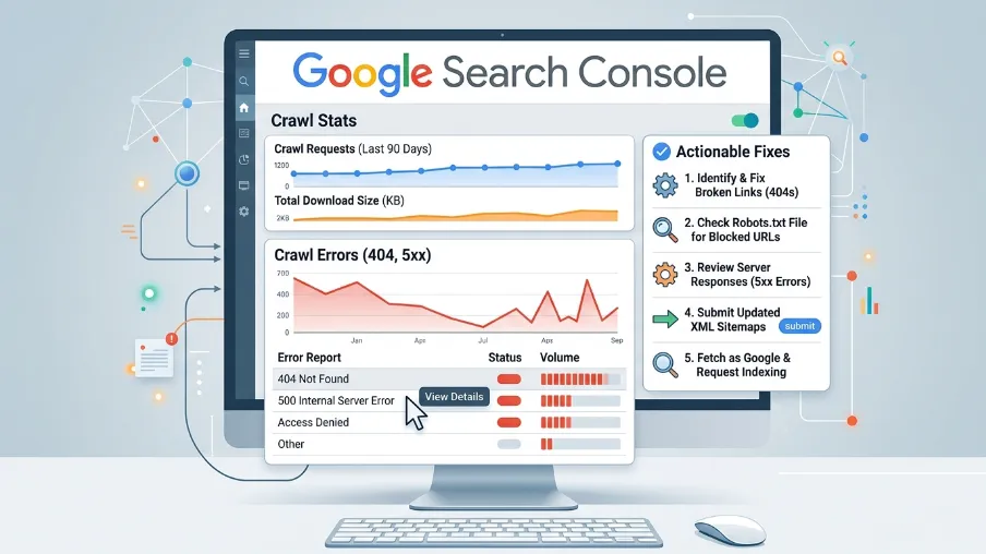 Crawl Errors in Search Console? Fix Them Today