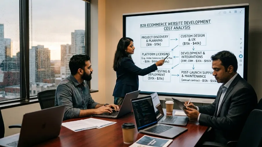  B2B Ecommerce Website Development Cost, Explained Simply