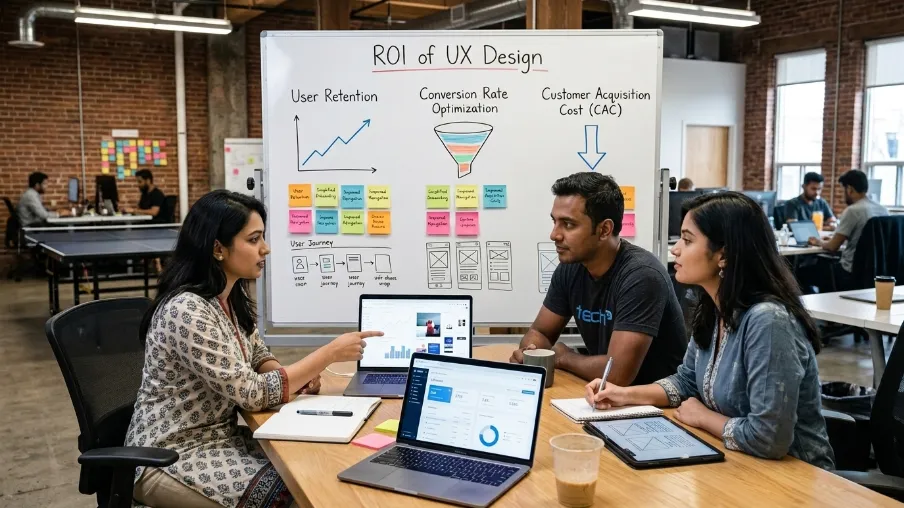 ROI of Good UX Design for Startups