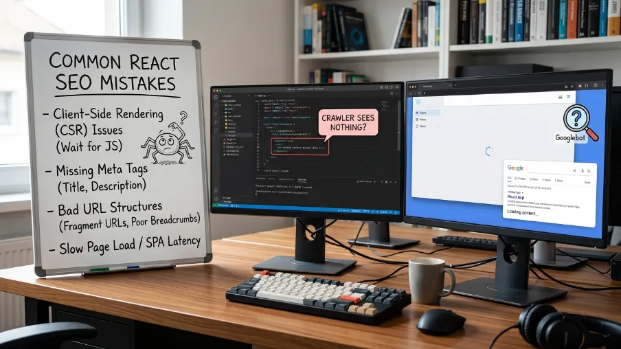 How to Fix SEO Issues in React Apps Fast