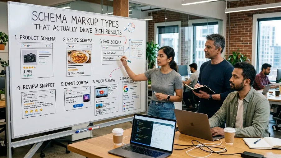 Schema Markup Types That Actually Drive Rich Results (2026)