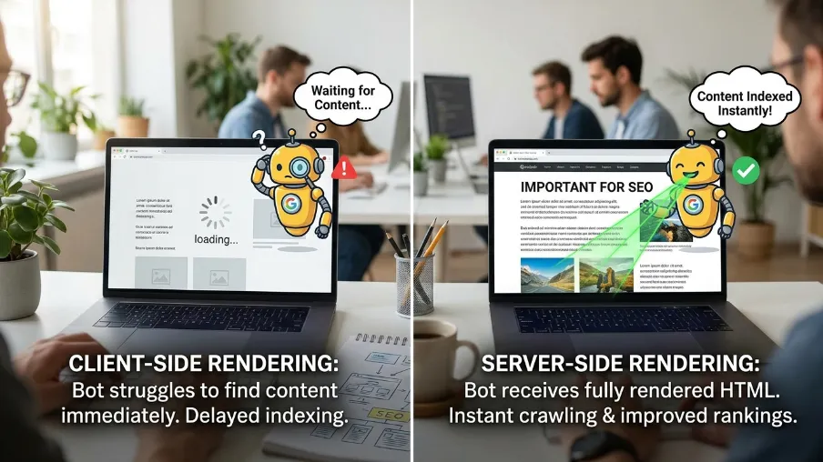 SSR Is Important for SEO
