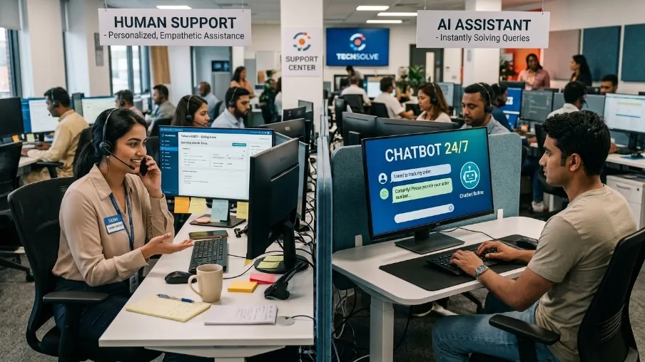 AI Chatbot vs Human Support in 2026