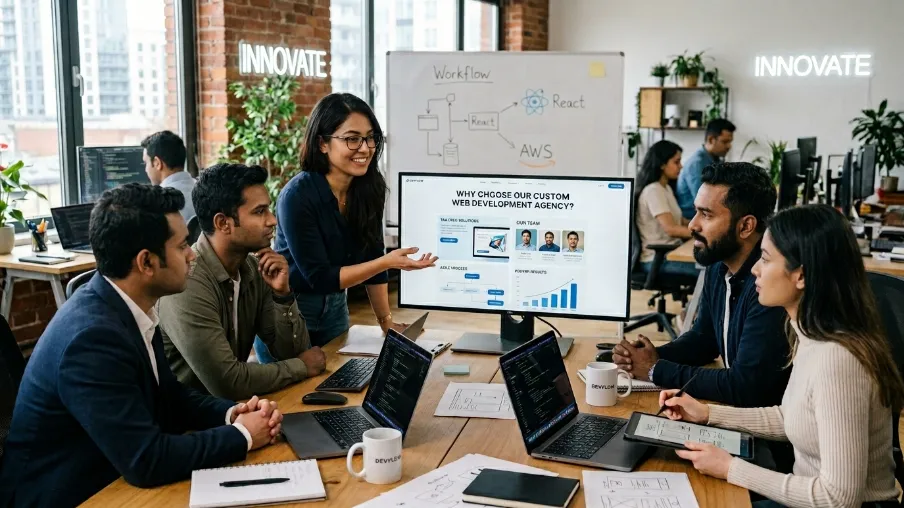 Why Choose Our Custom Web Development Agency