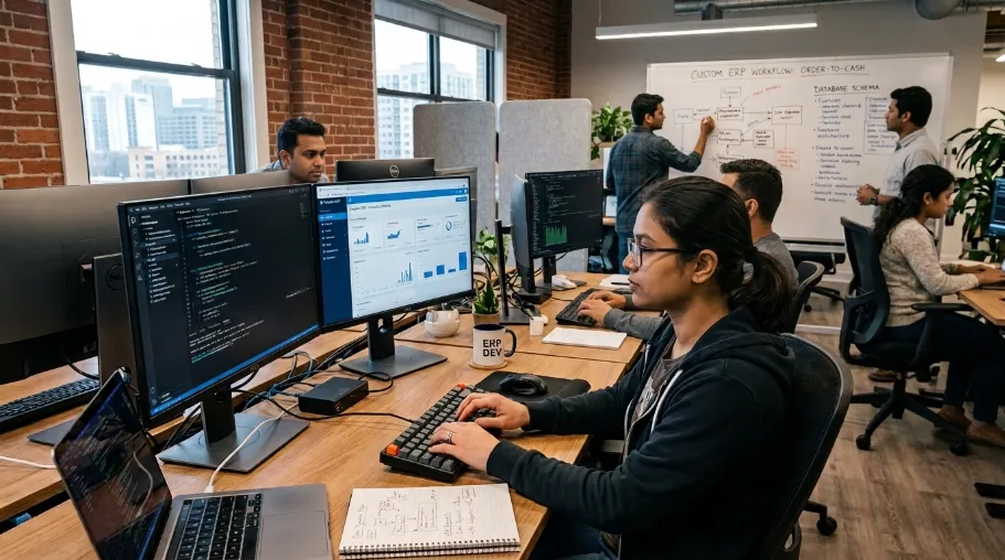 Custom ERP Development Work