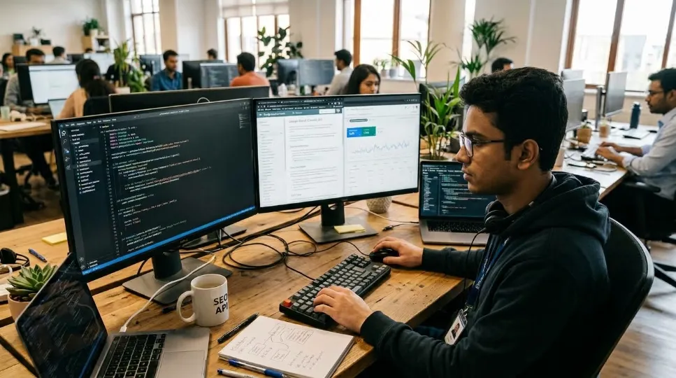 How does SEO API integration improve Next.js SEO
