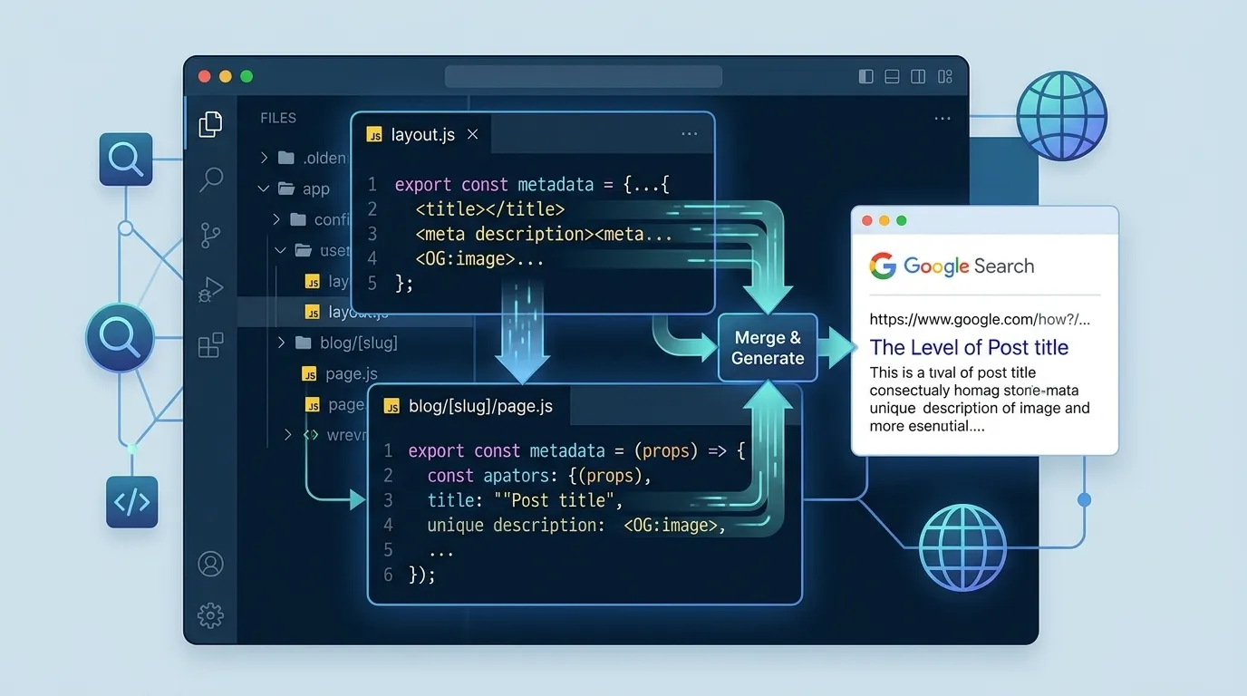 How Does the Next.js App Router Handle Metadata for SEO