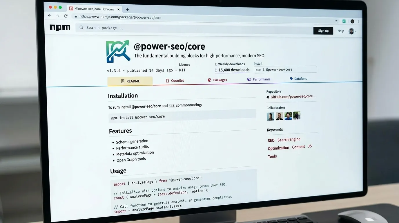 What Is @power seo core and How Do You Use It for React SEO