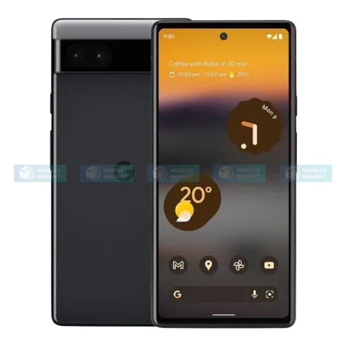 Google Pixel 6a display highlighting its features, perfect for users in Bangladesh