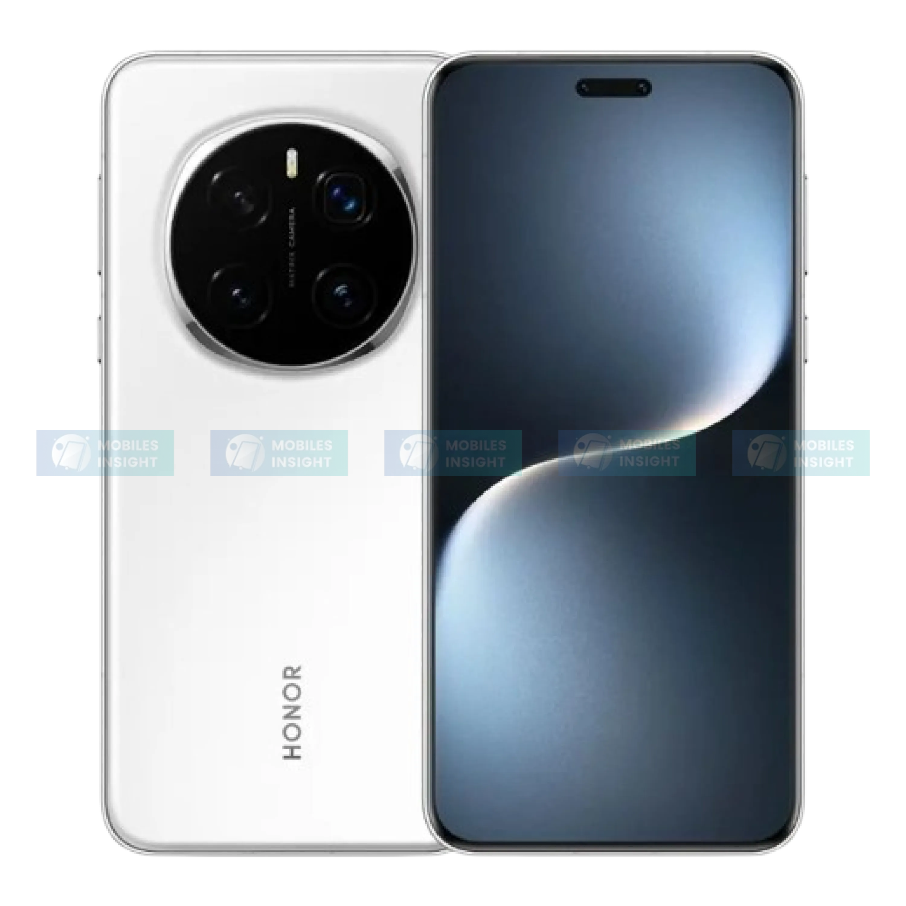 Image of Honor Magic7 Pro highlighting its advanced camera and display features
