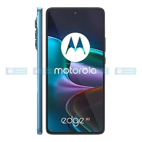 An image of the Motorola Edge 30 showcasing its sleek design and advanced features.