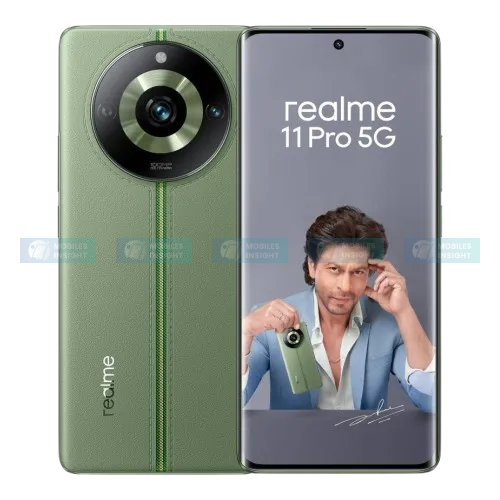 Explore Realme 11 Pro Features in Bangladesh Image of Realme 11 Pro highlighting its sleek design and features.