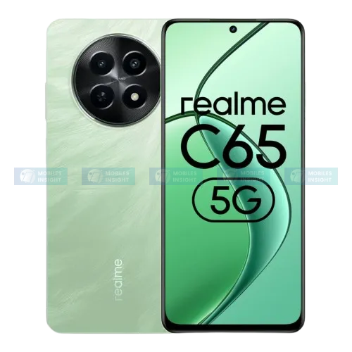 Realme C65 5G available in Bangladesh, showcasing advanced 5G technology and modern design.