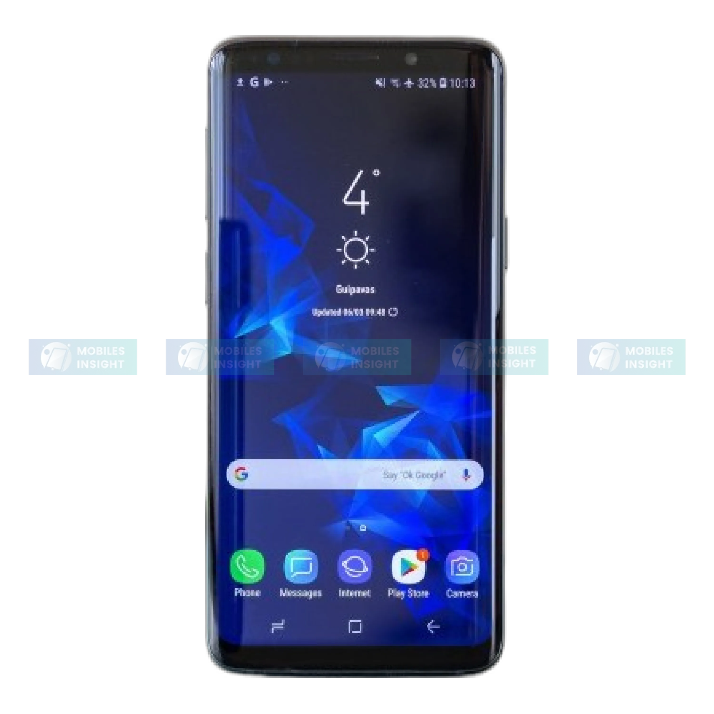 The Samsung Galaxy S9 showcased with key features perfect for users in Bangladesh