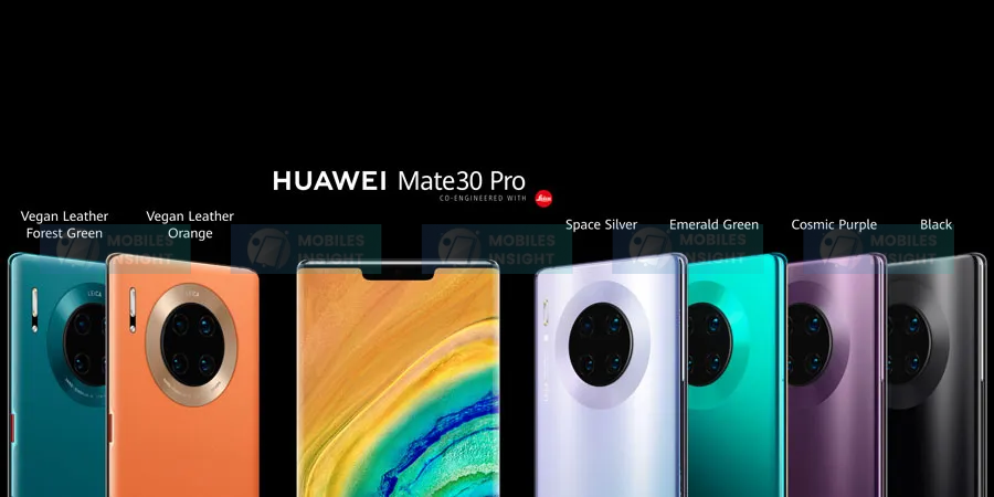 Huawei Mate 30 Series smartphone with AI features