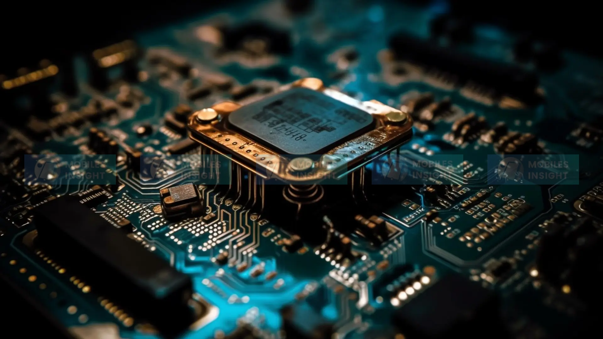 Smartphone mobile chipset enhancing performance