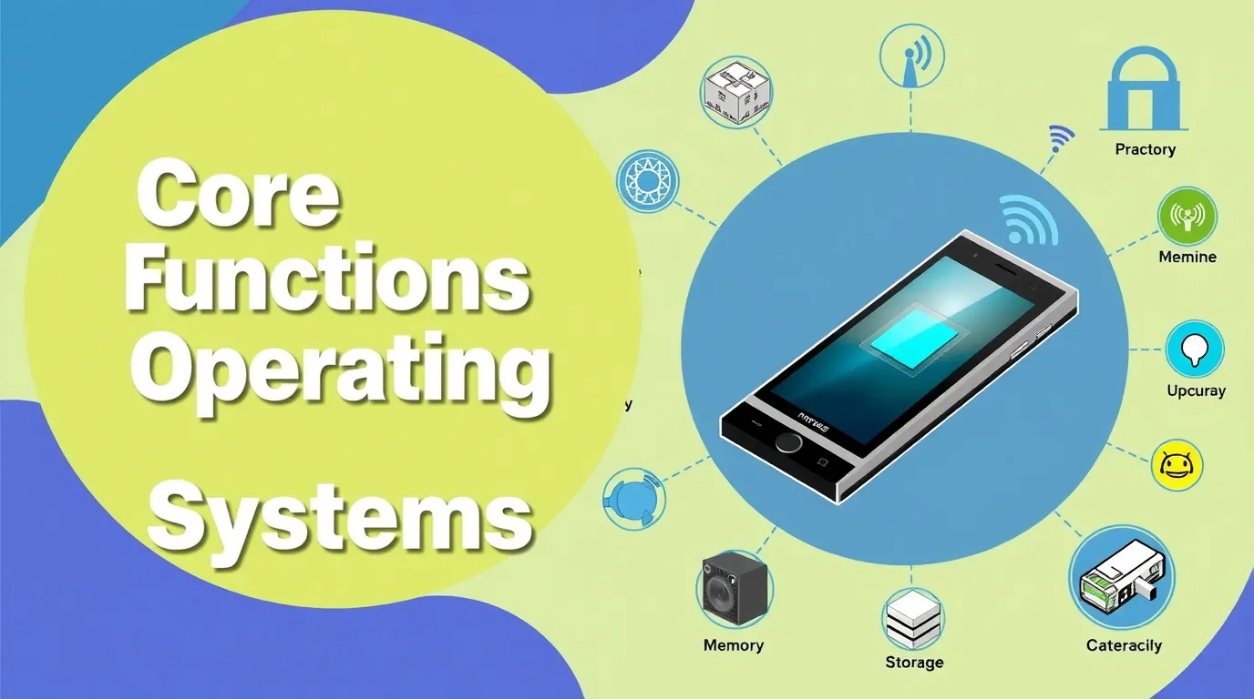 mobile operating system, android operating system, iOs operating system