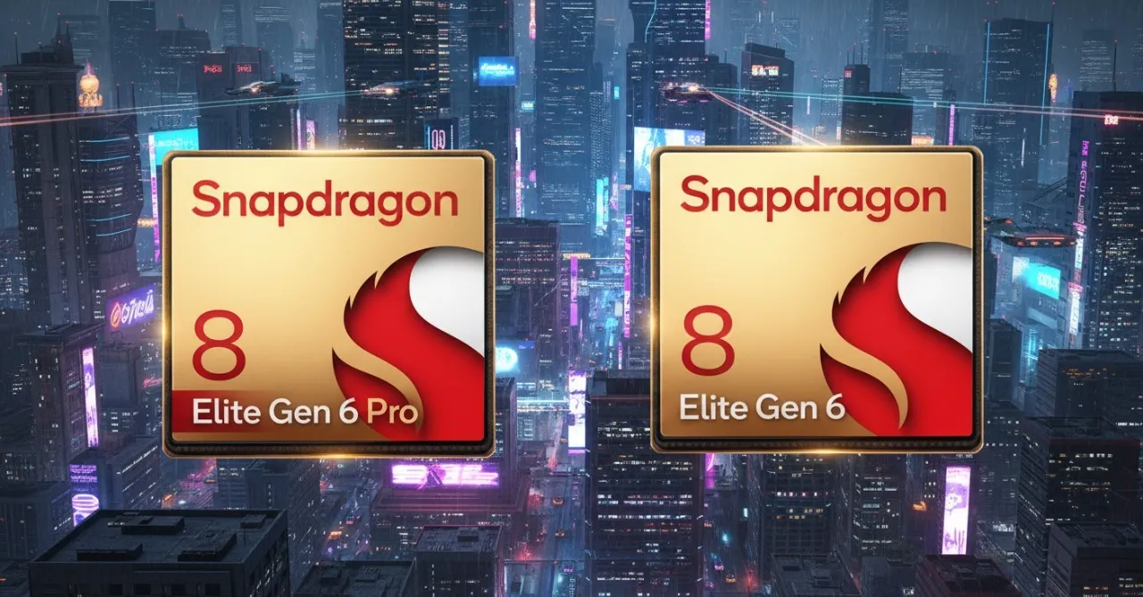 Snapdragon 8 Elite Gen 6 vs Snapdragon 8 Elite Gen 6 pro