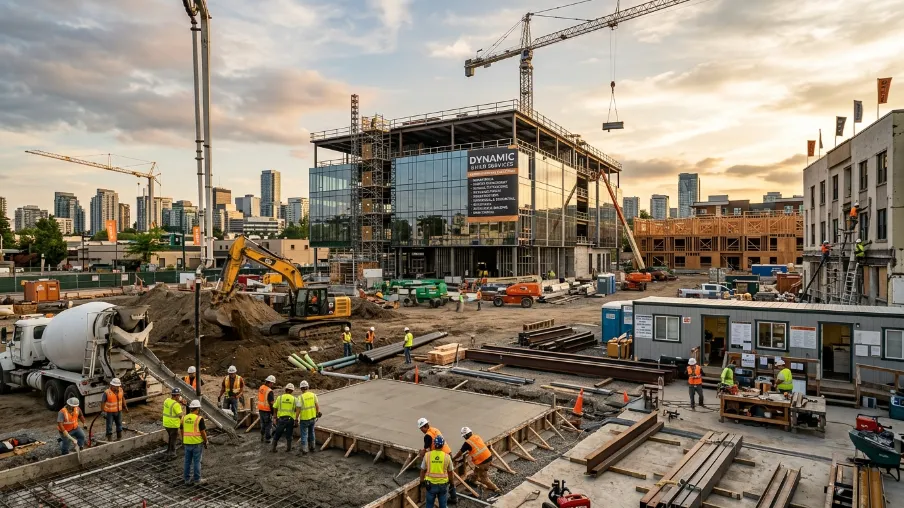Professional Dynamic Construction Services for Every Construction Stage