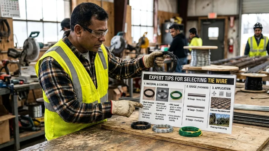 Tie Wire Applications in Modern Construction Expert Tips for Selecting Tie Wire