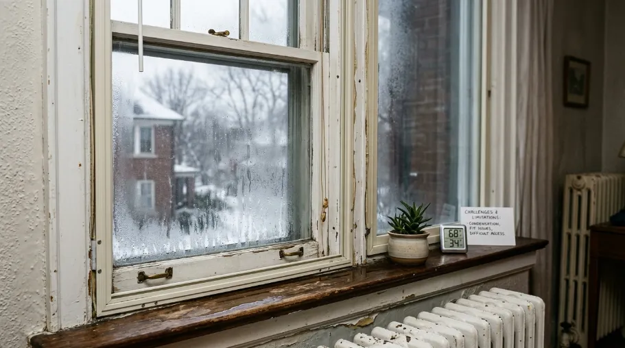 Interior Storm Windows for Better Insulation Interior Storm Windows Challenges and Limitations