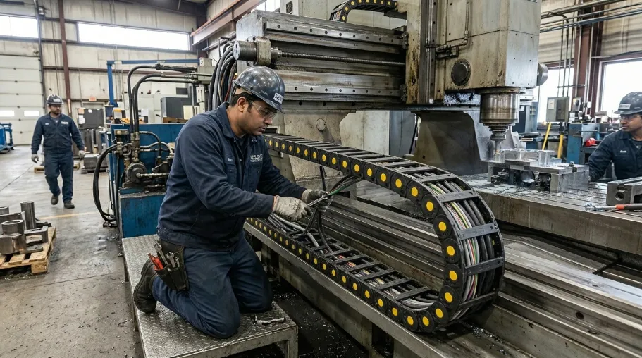 Cable Chain Selection Guide for Industrial Machines How Does a Cable Chain Work