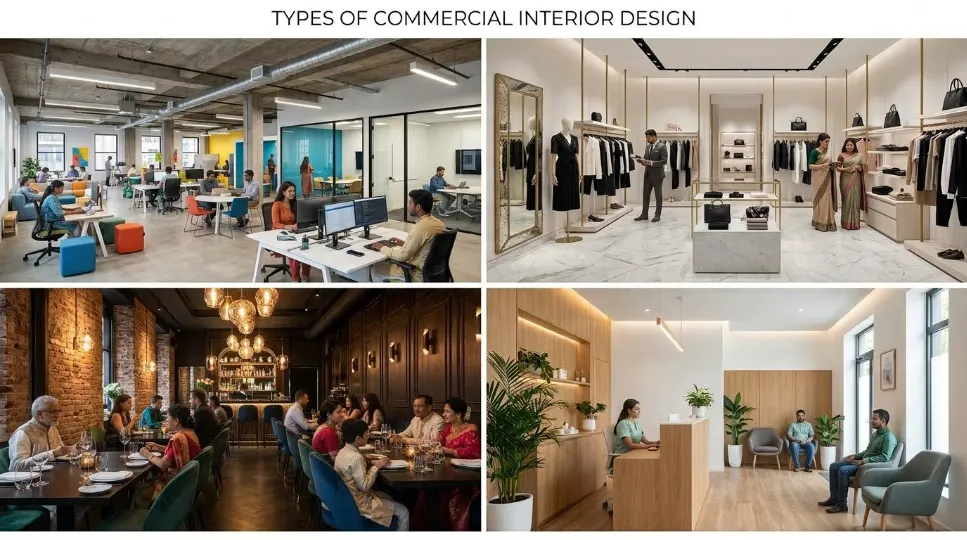 Types of Commercial Interior Design