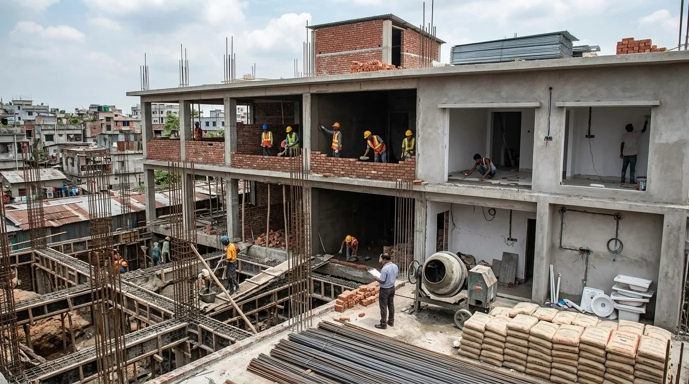What Is the House Construction Cost Breakdown in Bangladesh